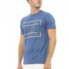 Baldinini Trend Camiseta TSU543_COMO_QuadroAzzurro18 - Image 2