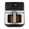 FREIDORA SIN ACEITE UFESA 72805716 BLACKBIRD 6,5L INOX VENTANA Y LUZ - Image 2