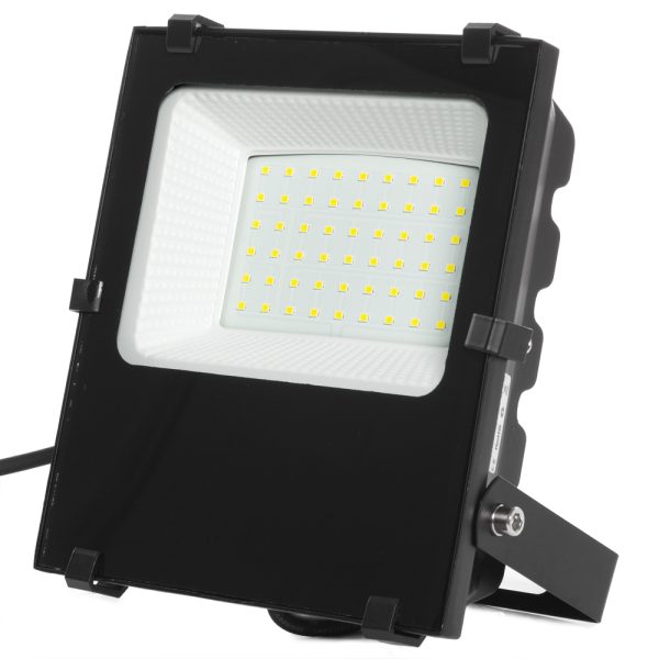 Projetor LED 30W 3.900Lm 6000ºk Ip65 Ajustável 100.000H [1916-Ns-Hvfl30W-F-Cw]