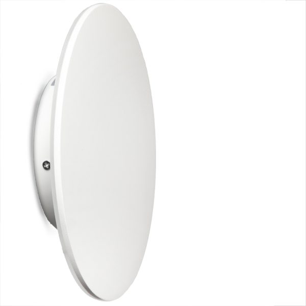 Luz Da muroe Led 12W  918Lm 4200ºK Luna 40.000H [HO-WL-LUNA-12W-W-W]