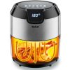 FREIDORA SIN ACEITE TEFAL EY401D15 4,2L 1500W INOX - Image 3