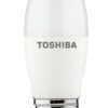 BOMBILLA LED TOSHIBA C37 E27 8W 3000K  - ULTIMAS UDS