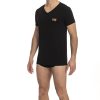 Cavalli Class Camiseta QXO03E_CLL1MTS04SI_BLACK
