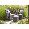 Keter Conjunto de jantar para jardim 3 pcs Iowa cor cappuccino 224383 - Image 2