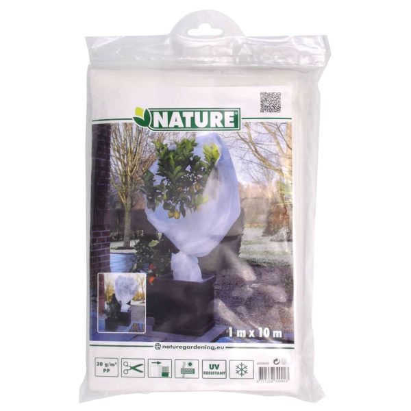 Nature Protetor de plantas contra geada 30 g/m² 1x10 m branco - Image 2