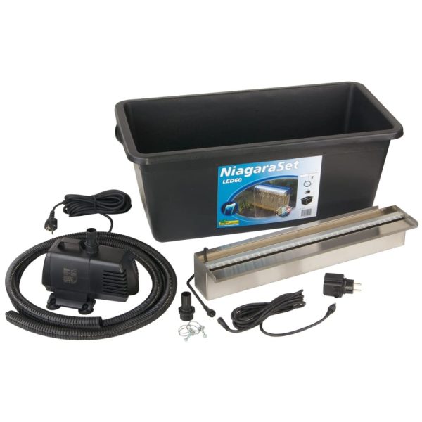 Ubbink Conjunto cascata Niagara 60 cm com luzes LED e bomba - Image 2
