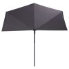 Madison Guarda-sol varanda Sun Wave 270x150cm cinza-castanho PAC3P015 - Image 3