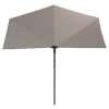 Madison Guarda-sol de varanda Sun Wave 270x150 cm cru PAC3P016 - Image 3
