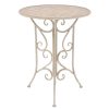 3 pcs conjunto bistrô em aço branco - Image 2