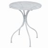 3 pcs conjunto bistrô em aço branco acinzentado - Image 3