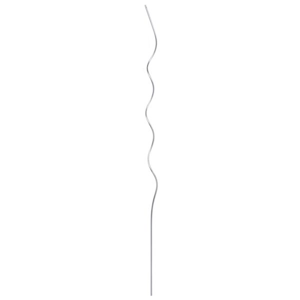 Suportes para plantas em espiral 5 pcs 110 cm aço galvanizado - Image 2