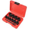 Conjunto extrator p/ parafusos e porcas danificados 11 pcs aço - Image 2