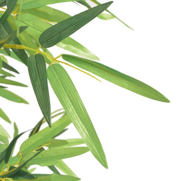 Planta bambu artificial com vaso 120 cm verde - Image 2