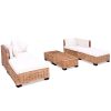 Conjunto de sofás 16 pcs vime genuíno - Image 2