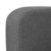 Sofá de 2 lugares 135x65x76 cm cinzento escuro - Image 3
