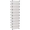 Sapateira c/ 10 compartimentos de arrumação interligados branco - Image 2