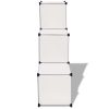 Cubos de arrumação com 6 compartimentos branco - Image 3