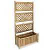 Floreira de jardim com treliça bambu 70 cm - Image 2