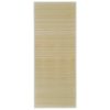 Tapete de bambu 160x230 cm natural - Image 2