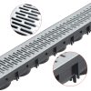 Canais de drenagem 6 pcs aço galvanizado 6 m - Image 3