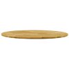 Tampo de mesa madeira de carvalho maciça redondo 23 mm 700 mm - Image 2
