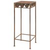 Suportes para plantas 3 pcs estilo vintage metal enferrujado - Image 3