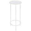 Suporte para plantas 3 pcs estilo vintage metal antigo branco - Image 2