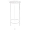 Suporte para plantas 3 pcs estilo vintage metal antigo branco - Image 3