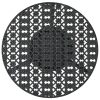 Mesa bistrô 40x70 cm metal preto - Image 2