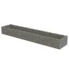 Canteiro elevado/cesto gabião 450x90x50 cm aço galvanizado - Image 2