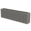 Canteiro elevado/cesto gabião 360x50x100 cm aço galvanizado - Image 2