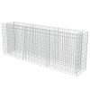 Canteiro elevado/cesto gabião 270x50x100 cm aço galvanizado - Image 3