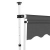 Toldo retrátil manual 250 cm antracite - Image 3