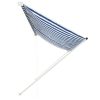 Toldo retrátil 350x150 cm azul e branco - Image 2