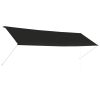 Toldo retrátil 400x150 cm antracite - Image 2