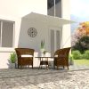 Toldo retrátil 250x150 cm creme