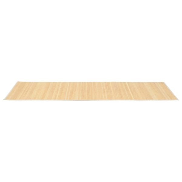 Tapete de bambu 80x200 cm natural - Image 3