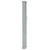 Toldo lateral retrátil para pátio 100x300 cm cinzento - Image 3