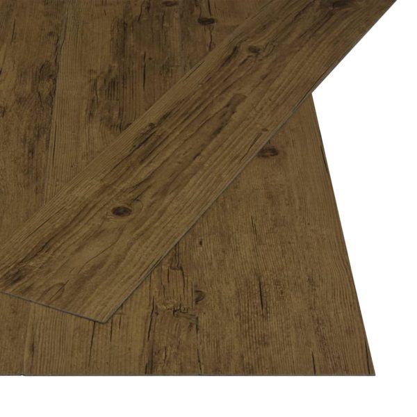 Tábuas de soalho auto-adesivas 4,46 m² 3mm PVC castanho natural - Image 2