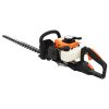 Cortador de sebes a gasolina 722 mm laranja e preto - Image 2