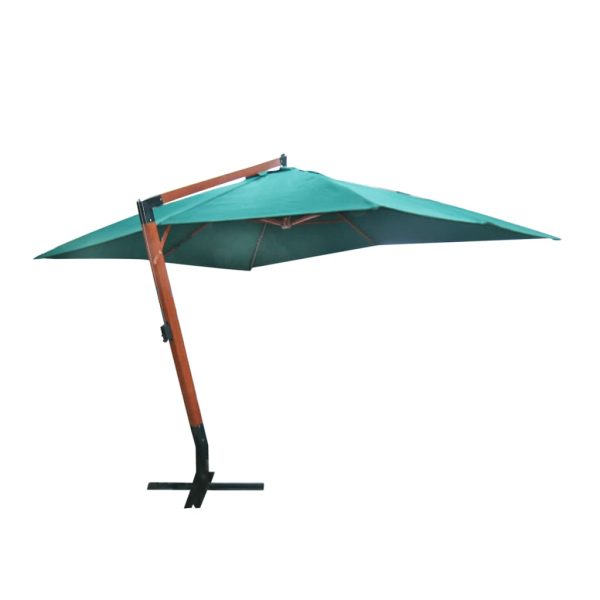 Guarda-sol flutuante Melia 300 x 400 cm verde