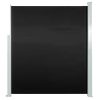 Toldo lateral para pátio/terraço 160 x 300 cm preto - Image 2
