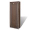 Sapateira com tampa 57 x 29 x 162 cm Castanho - Image 3