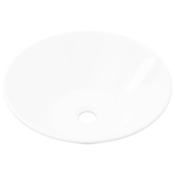 Selha de porcelana Cuvete de Cerâmica Branca - Image 2