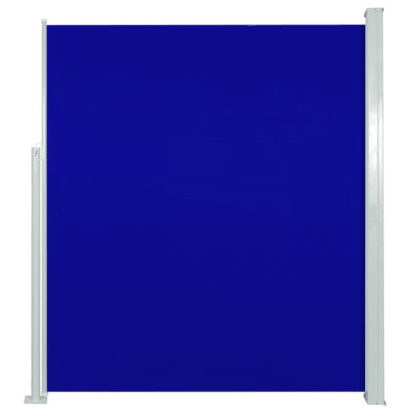 Toldo lateral para pátio/terraço 160 x 300 cm azul - Image 2