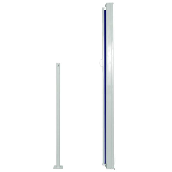 Toldo lateral para pátio/terraço 160 x 300 cm azul - Image 3