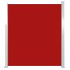 Toldo lateral para pátio/terraço 160 x 300 cm vermelho - Image 2