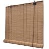 Estore de enrolar 80 x 160 cm bambu castanho