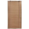 Estore de enrolar 140 x 160 cm bambu castanho - Image 2