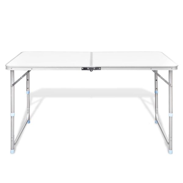 Mesa dobrável, para campismo, de altura ajustável, em aluminio - Image 2